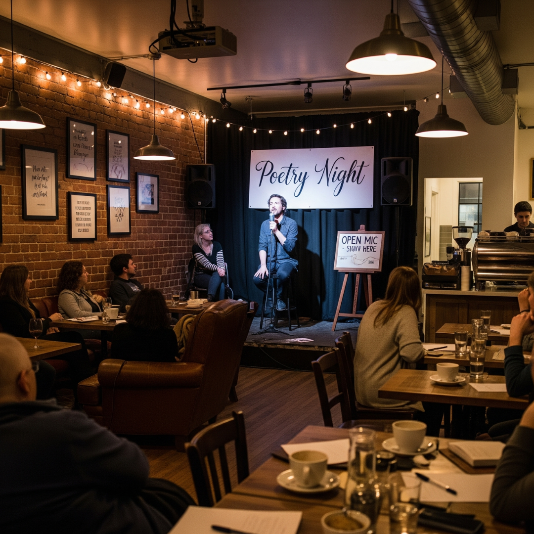 An Evening of Poetry – Open Mic